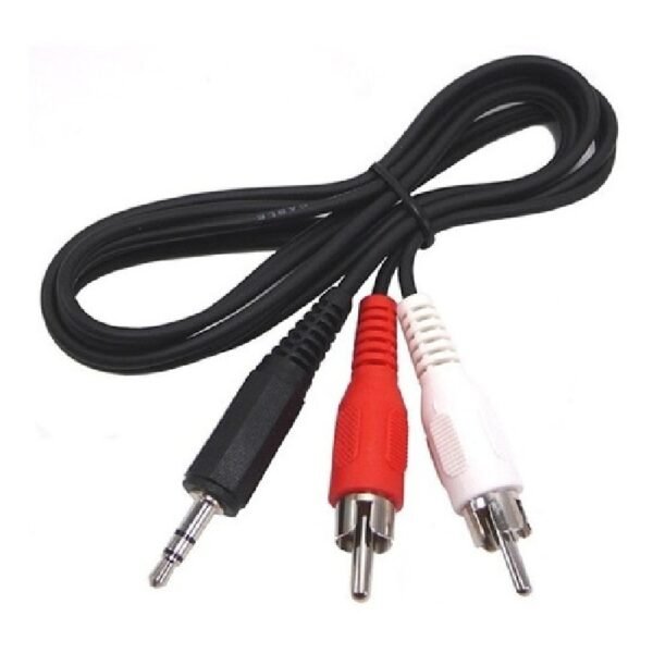 Cable audio 2x1 rca a aux