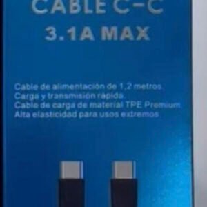 Cable Tipo C a C 3.1 Amp Mobile