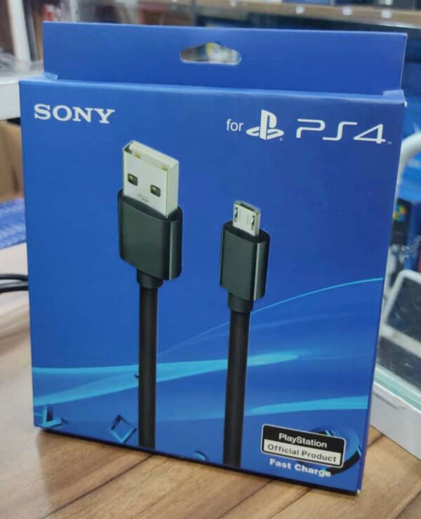 Cable carga PS4